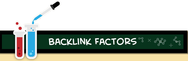 google ranking backlink factors title